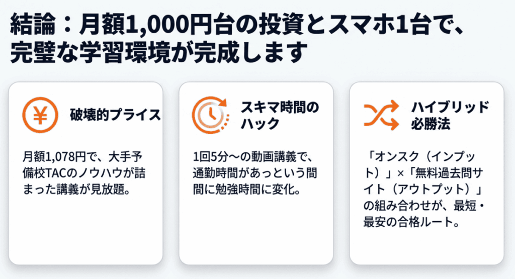 オンスクITパスポートの口コミまとめ