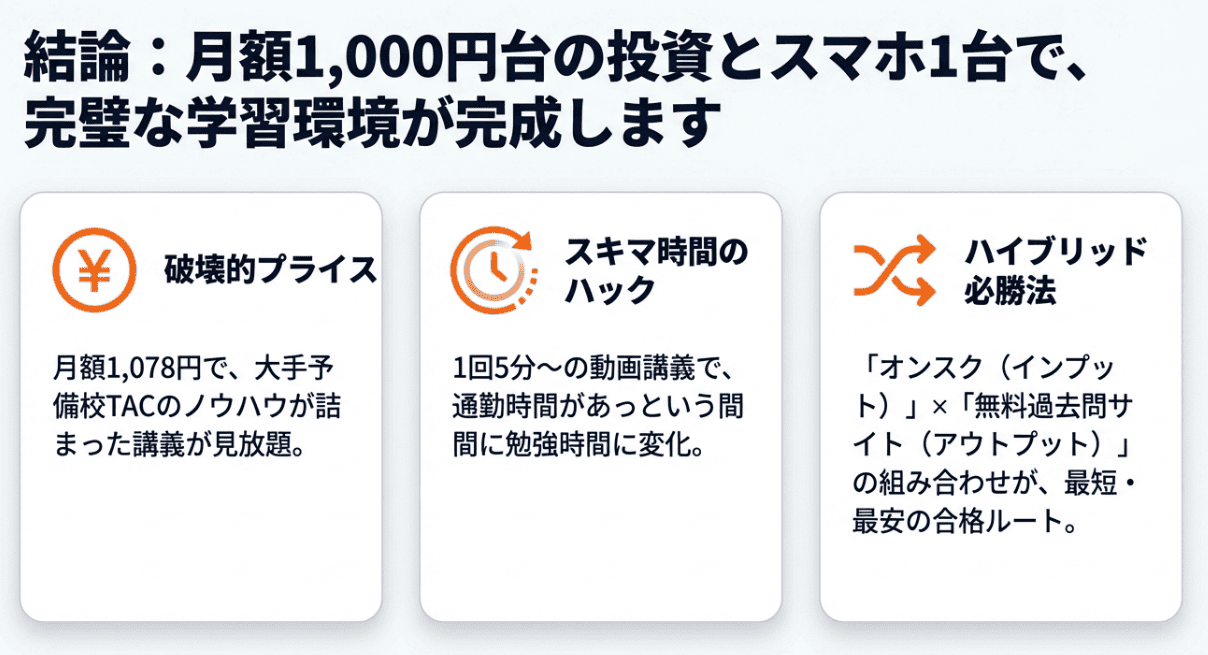 オンスクITパスポートの口コミまとめ