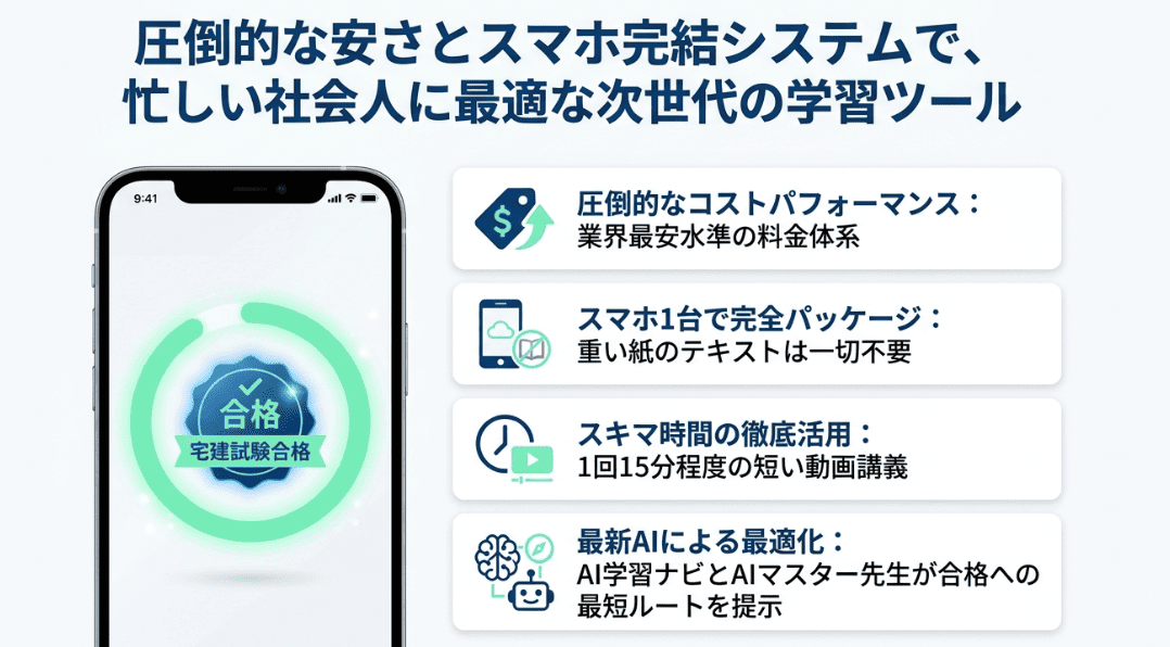スタディング宅建士講座の口コミまとめ