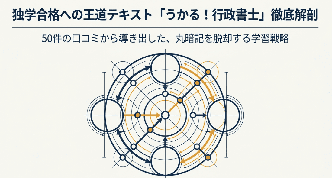 うかる行政書士の口コミ評判まとめ