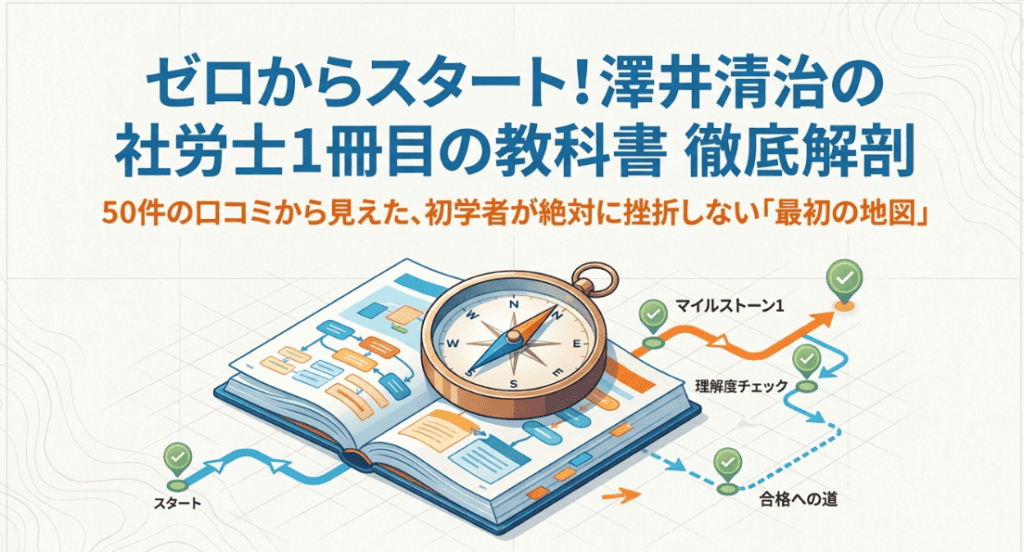 ゼロからスタート澤井清治の社労士の評判口コミまとめ